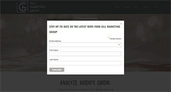 Desktop Screenshot of gillmarketinggroup.com